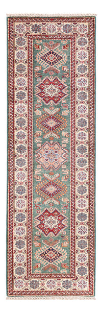 Alfombra de pasillo Alfombra Ziegler - Kazak - 248 x 75 cm - verde oscuro