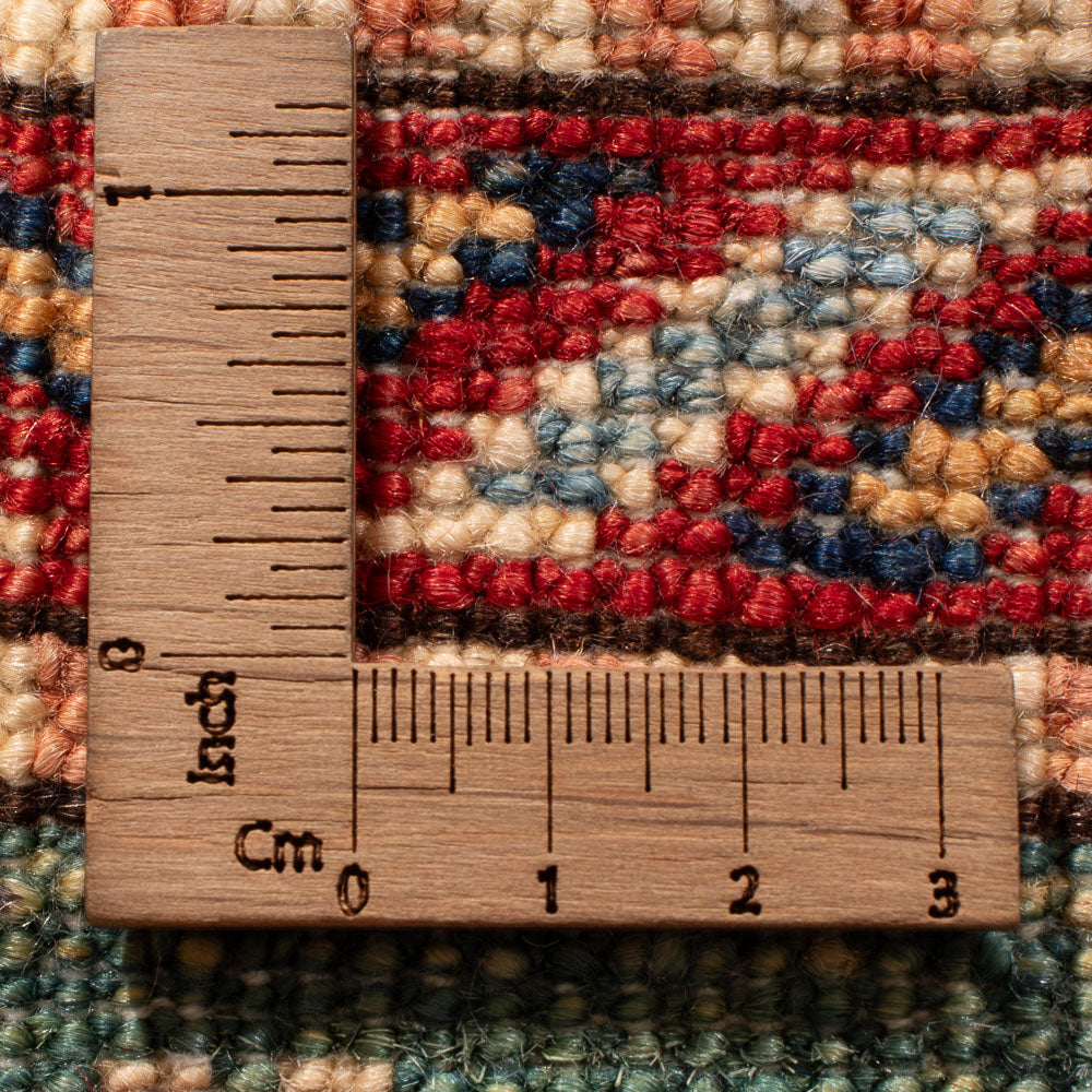 Alfombra de pasillo Alfombra Ziegler - Kazak - 248 x 73 cm - verde oscuro