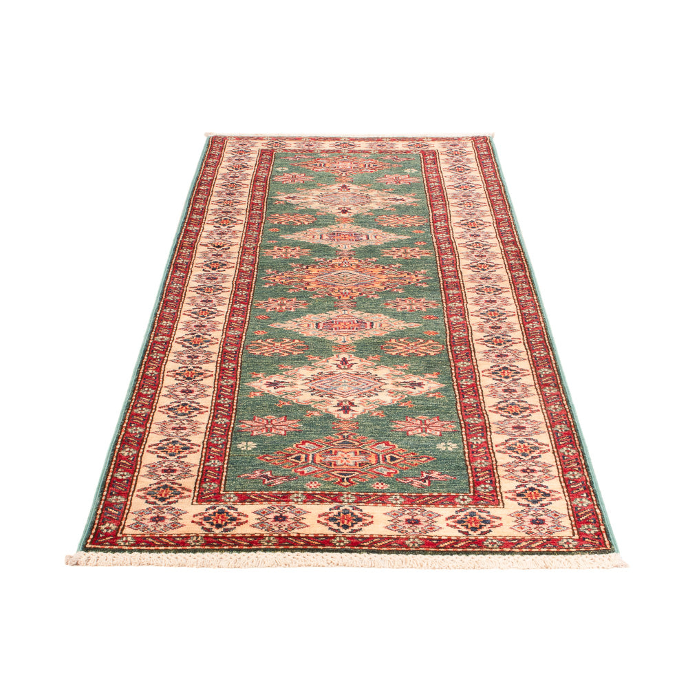 Alfombra de pasillo Alfombra Ziegler - Kazak - 242 x 78 cm - verde