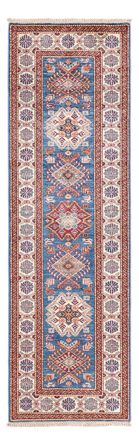 Alfombra de pasillo Alfombra Ziegler - Kazak - 246 x 75 cm - azul