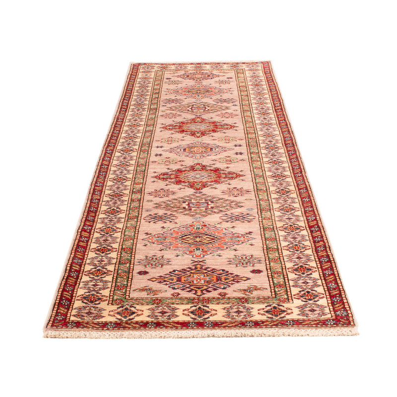 Alfombra de pasillo Alfombra Ziegler - Kazak - 293 x 76 cm - salmón