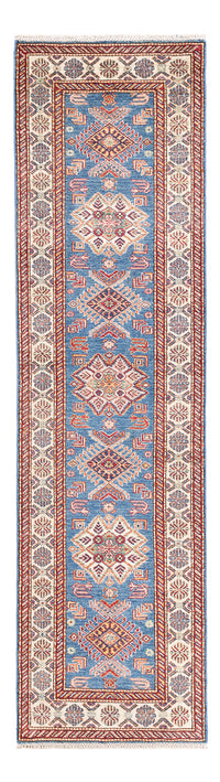 Alfombra de pasillo Alfombra Ziegler - Kazak - 287 x 78 cm - azul