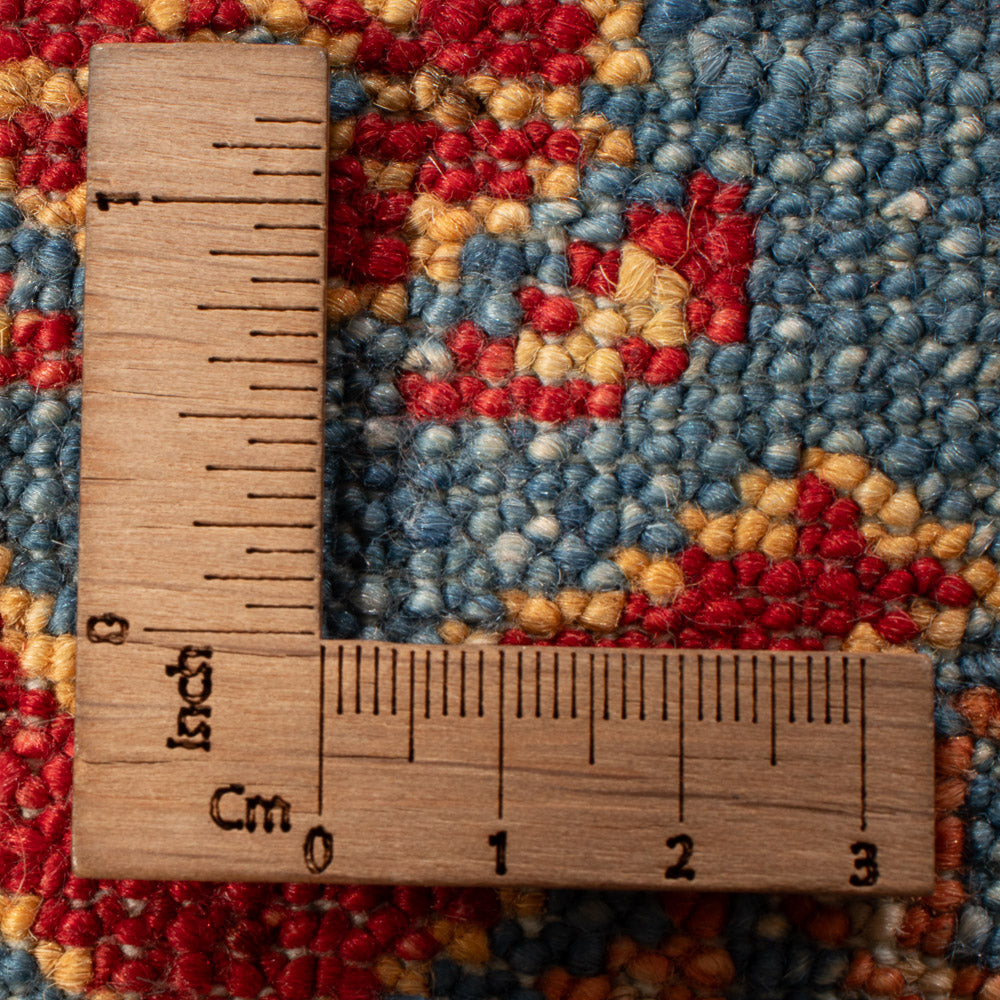 Alfombra de pasillo Alfombra Ziegler - Kazak - 287 x 78 cm - azul