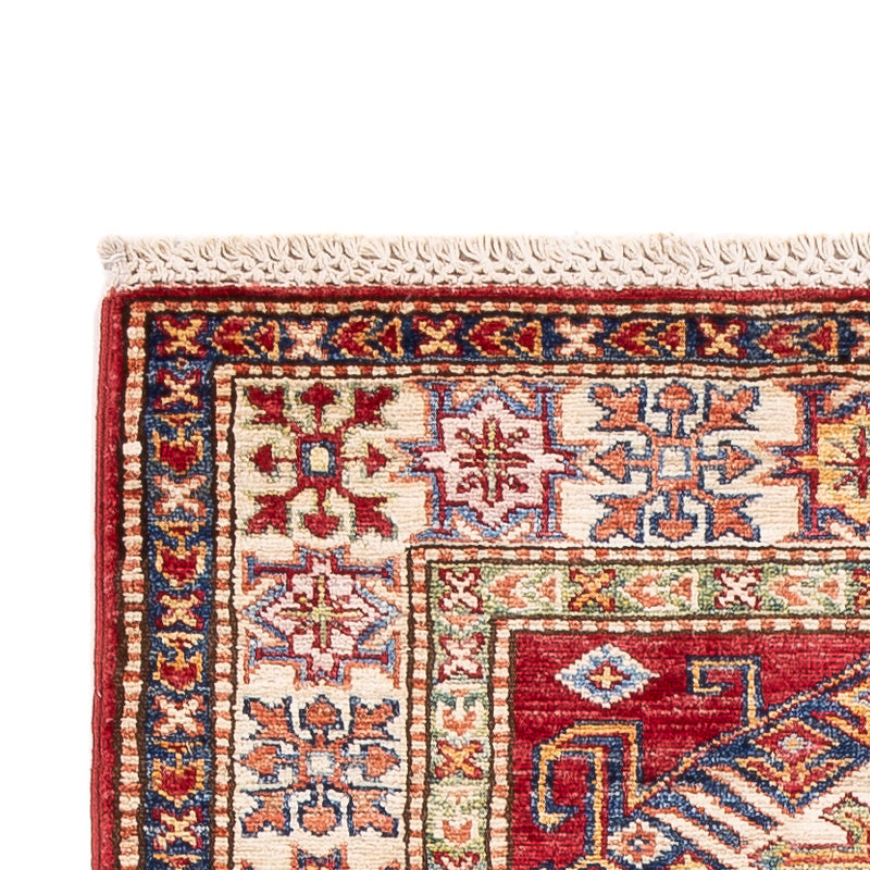 Alfombra de pasillo Alfombra Ziegler - Kazak - 250 x 76 cm - rojo