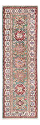 Alfombra de pasillo Alfombra Ziegler - Kazak - 244 x 75 cm - verde claro