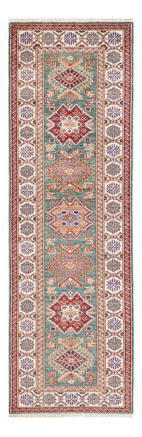 Alfombra de pasillo Alfombra Ziegler - Kazak - 244 x 75 cm - verde claro