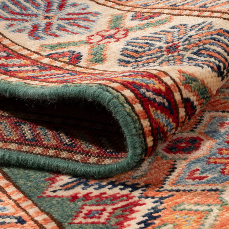Alfombra de pasillo Alfombra Ziegler - Kazak - 243 x 72 cm - verde claro