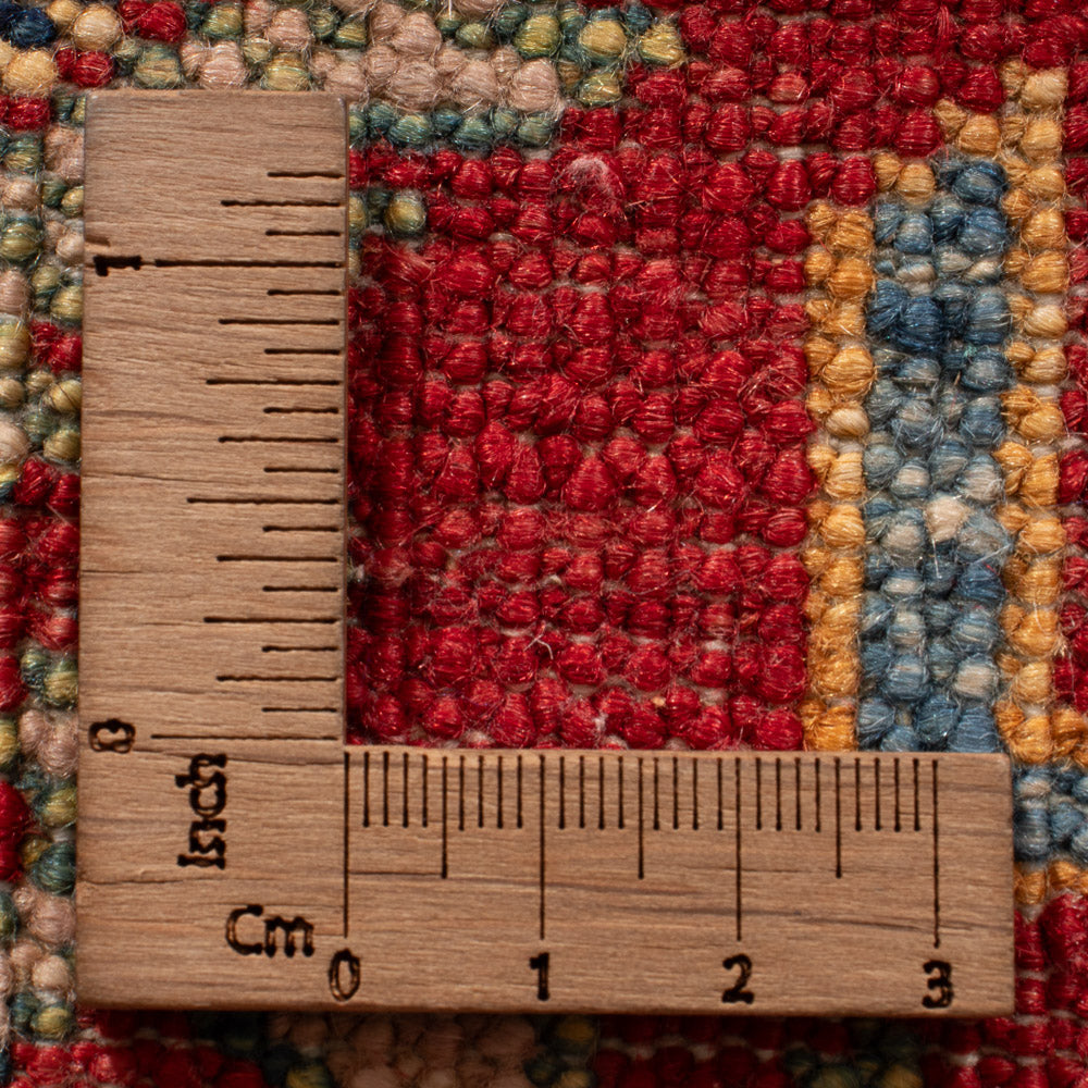 Alfombra de pasillo Alfombra Ziegler - Kazak - 263 x 74 cm - rojo