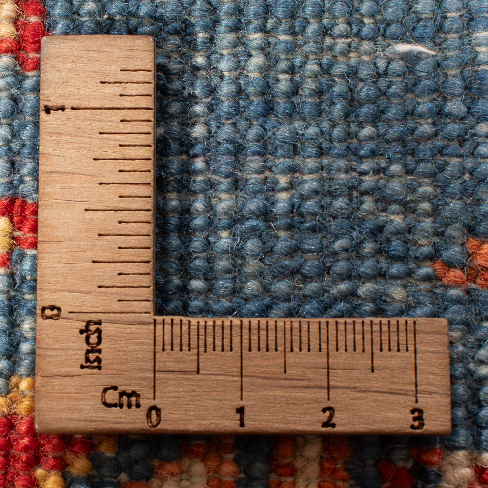 Alfombra de pasillo Alfombra Ziegler - Kazak - 307 x 83 cm - azul