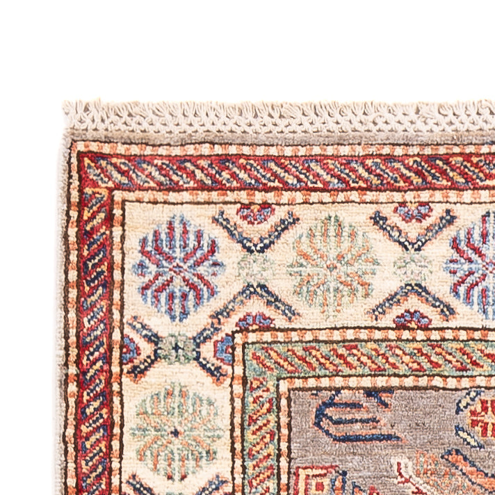 Alfombra de pasillo Alfombra Ziegler - Kazak - 294 x 79 cm - beige oscuro