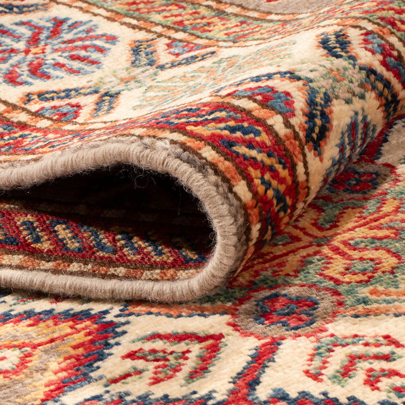 Alfombra de pasillo Alfombra Ziegler - Kazak - 294 x 79 cm - beige oscuro
