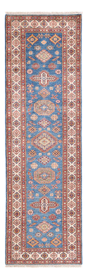 Alfombra de pasillo Alfombra Ziegler - Kazak - 254 x 77 cm - azul