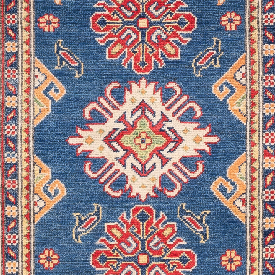Alfombra de pasillo Alfombra Ziegler - Kazak - 290 x 84 cm - azul