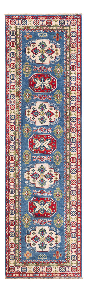 Alfombra de pasillo Alfombra Ziegler - Kazak - 281 x 80 cm - azul