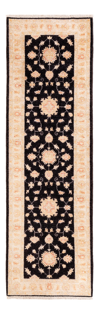 Alfombra de pasillo Alfombra Ziegler - 250 x 76 cm - azul oscuro