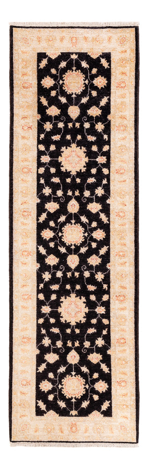 Alfombra de pasillo Alfombra Ziegler - 250 x 76 cm - azul oscuro
