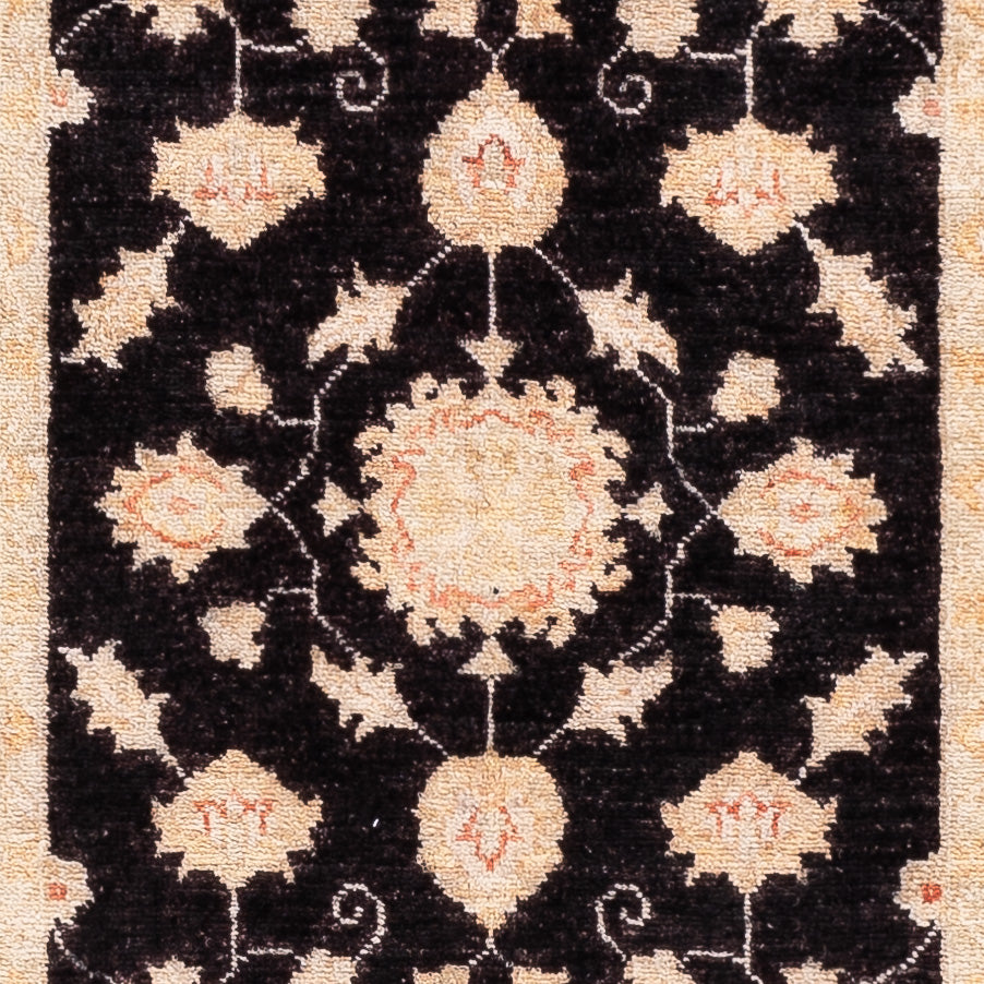 Alfombra de pasillo Alfombra Ziegler - 250 x 76 cm - azul oscuro