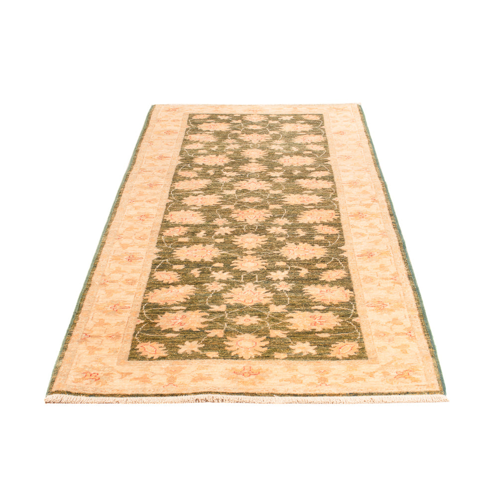 Alfombra de pasillo Alfombra Ziegler - 246 x 82 cm - verde oliva