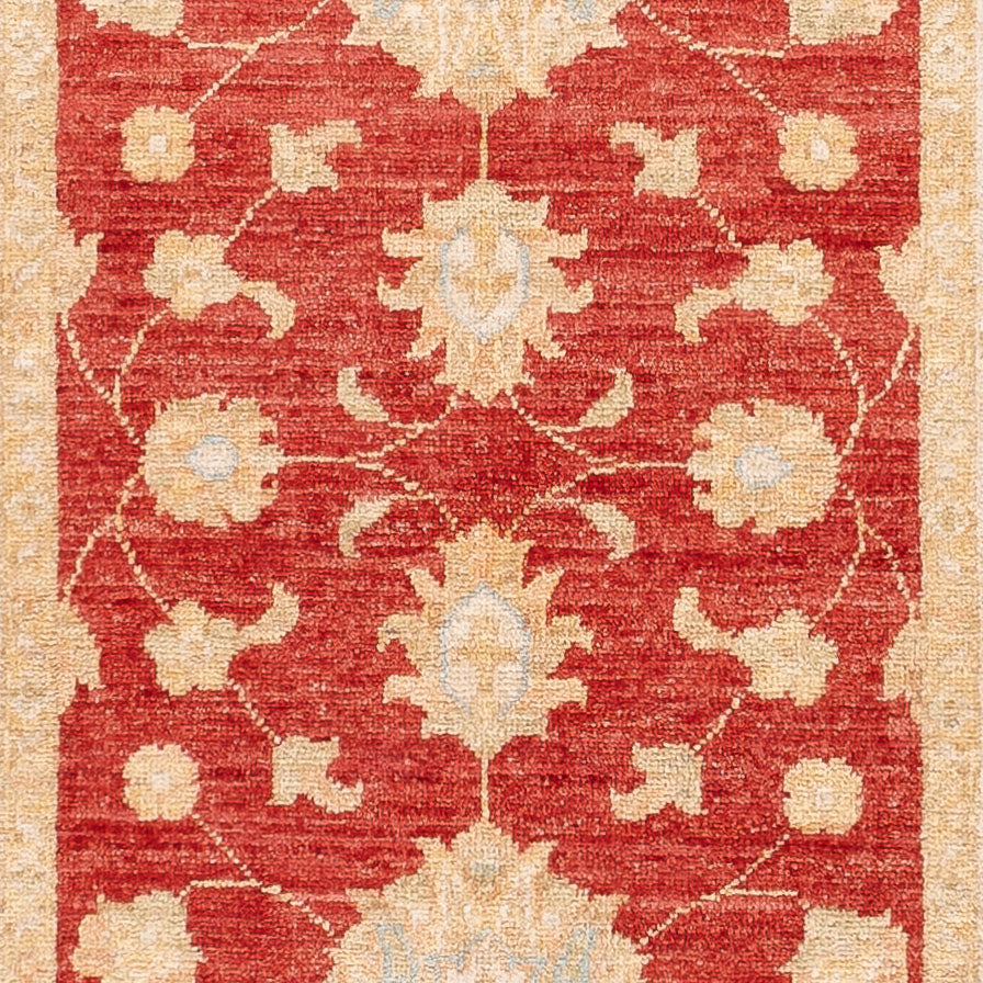 Alfombra de pasillo Alfombra Ziegler - 250 x 80 cm - rojo