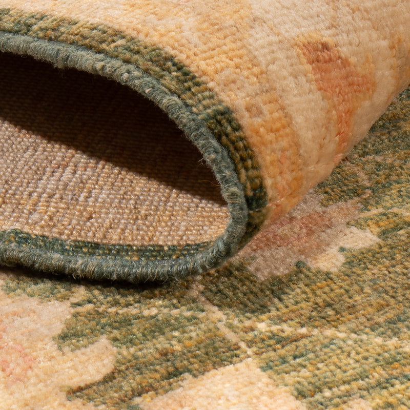 Alfombra de pasillo Alfombra Ziegler - 295 x 80 cm - verde oliva