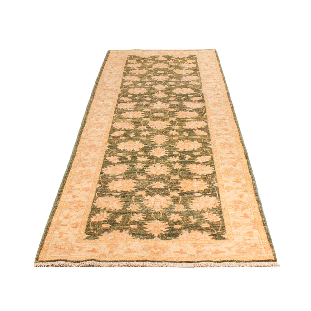Alfombra de pasillo Alfombra Ziegler - 295 x 80 cm - verde oliva