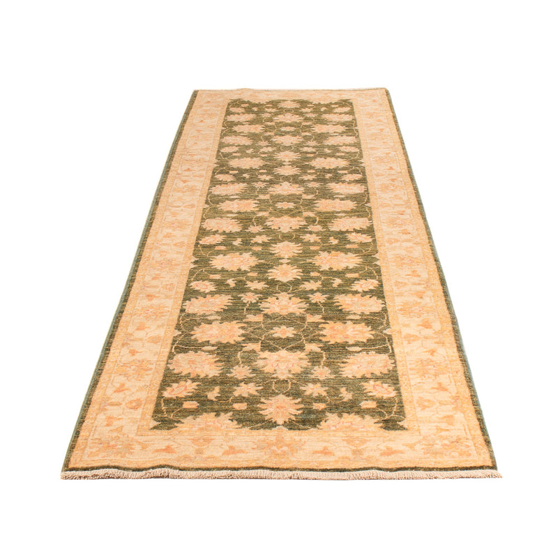 Alfombra de pasillo Alfombra Ziegler - 295 x 80 cm - verde oliva