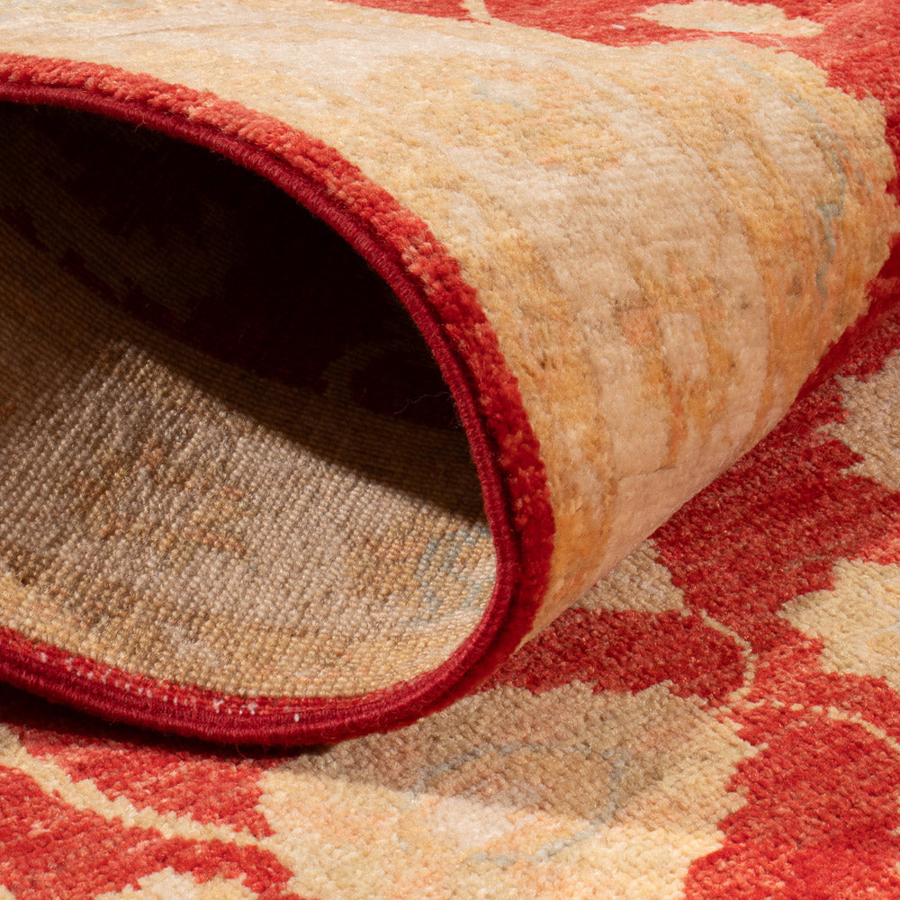 Alfombra de pasillo Alfombra Ziegler - 246 x 80 cm - rojo