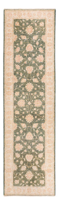 Alfombra de pasillo Alfombra Ziegler - 297 x 85 cm - verde oliva