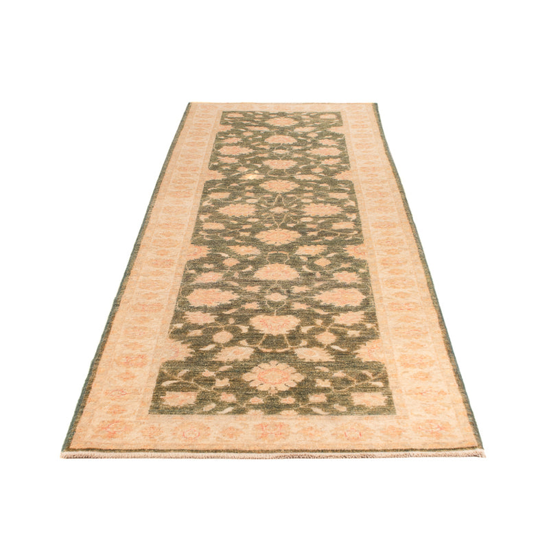 Alfombra de pasillo Alfombra Ziegler - 297 x 85 cm - verde oliva