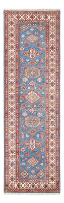 Alfombra de pasillo Alfombra Ziegler - Kazak - 256 x 74 cm - azul