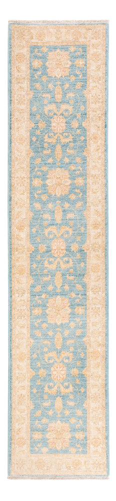 Alfombra de pasillo Alfombra Ziegler - 250 x 55 cm - turquesa