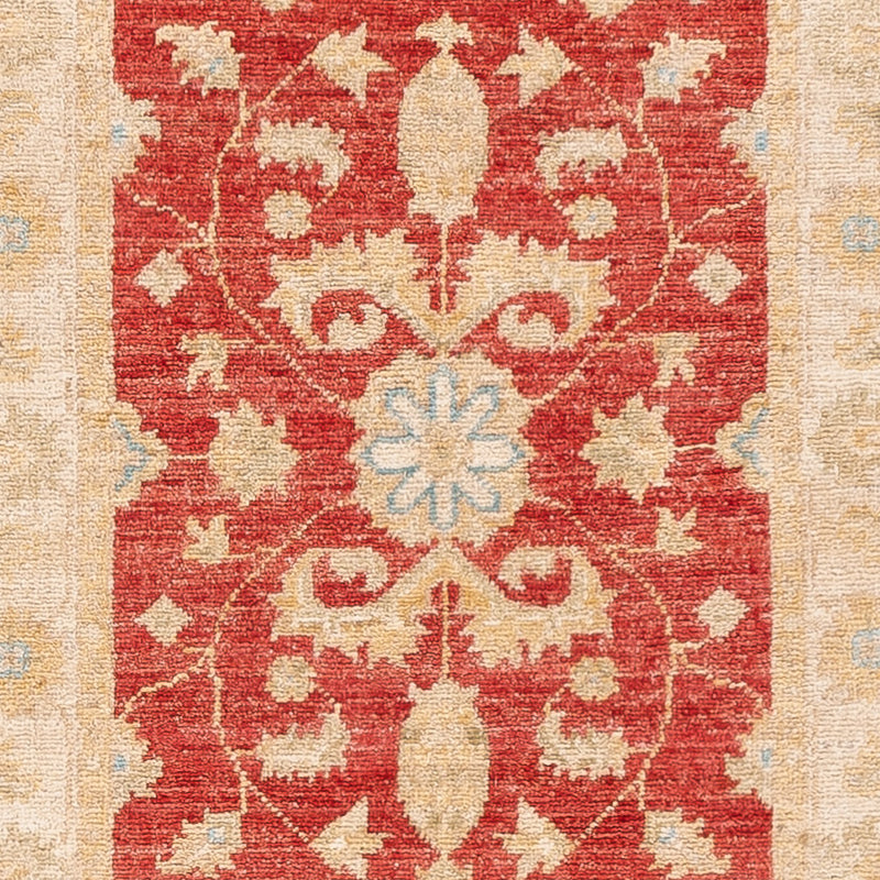 Alfombra de pasillo Alfombra Ziegler - 251 x 61 cm - rojo