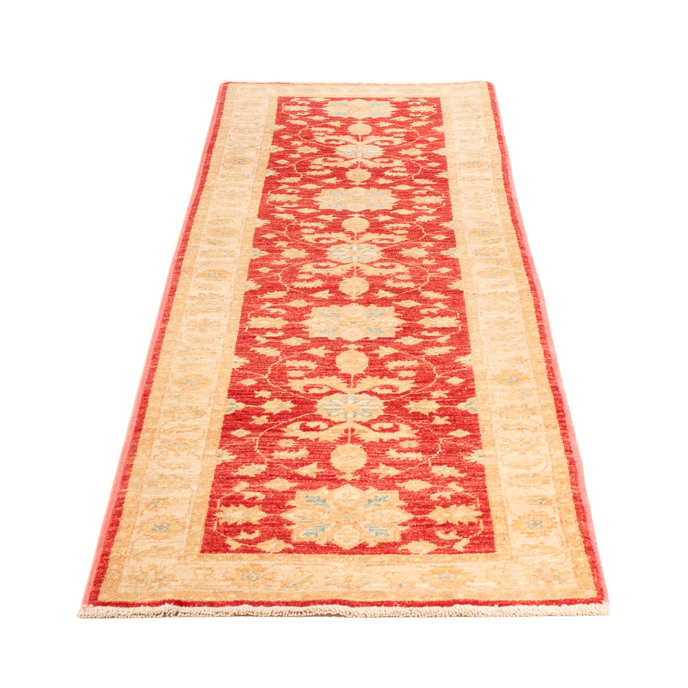 Alfombra de pasillo Alfombra Ziegler - 251 x 61 cm - rojo