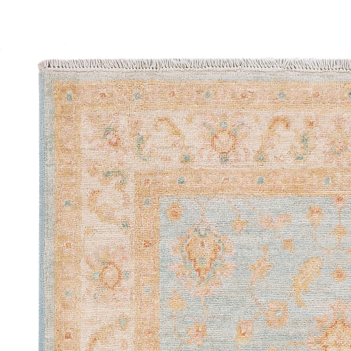 Alfombra Ziegler - 160 x 98 cm - aqua