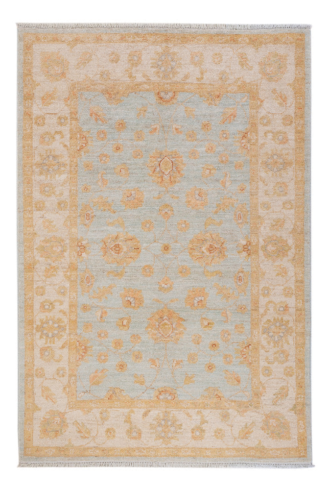 Alfombra Ziegler - 148 x 103 cm - azul claro