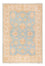 Alfombra Ziegler - 145 x 99 cm - azul claro