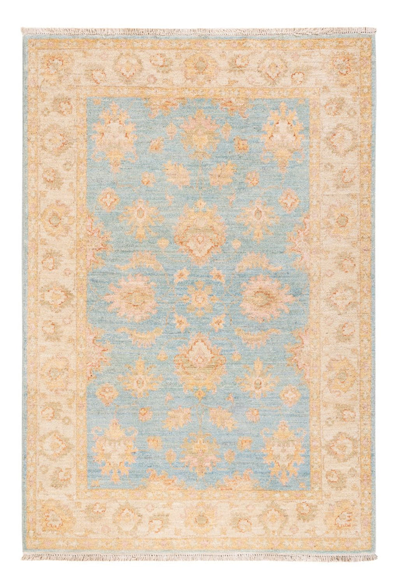 Alfombra Ziegler - 145 x 99 cm - azul claro