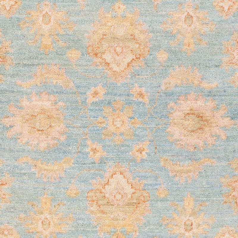 Alfombra Ziegler - 145 x 99 cm - azul claro