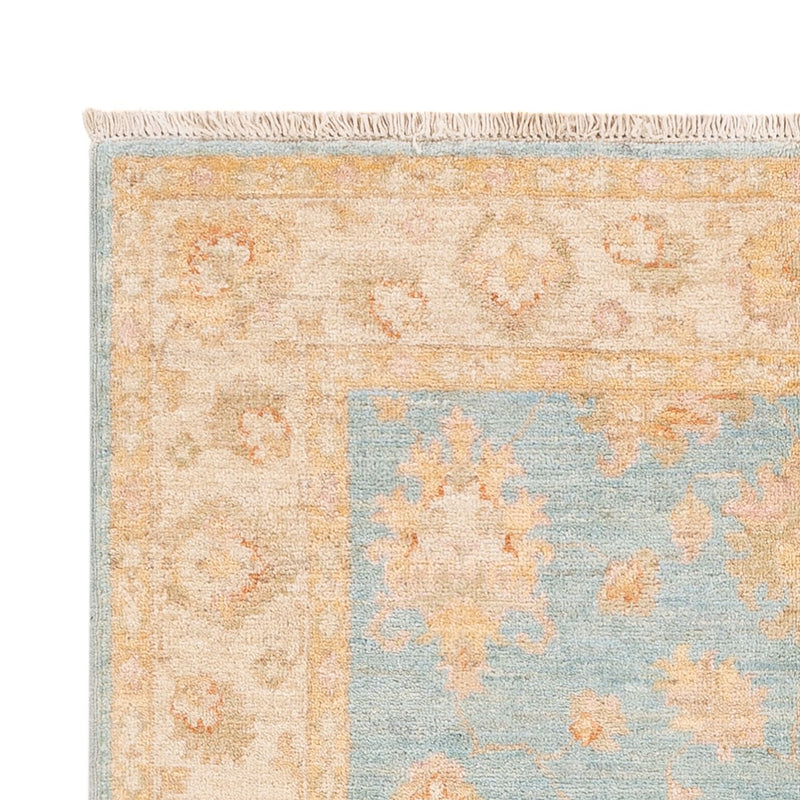 Alfombra Ziegler - 145 x 99 cm - azul claro