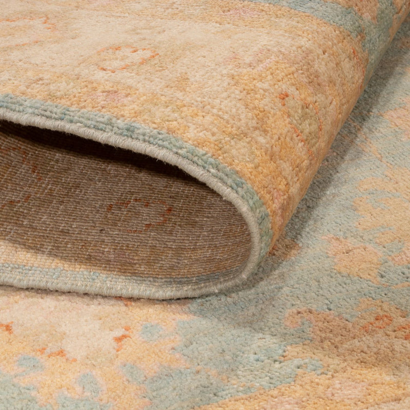 Alfombra Ziegler - 145 x 99 cm - azul claro