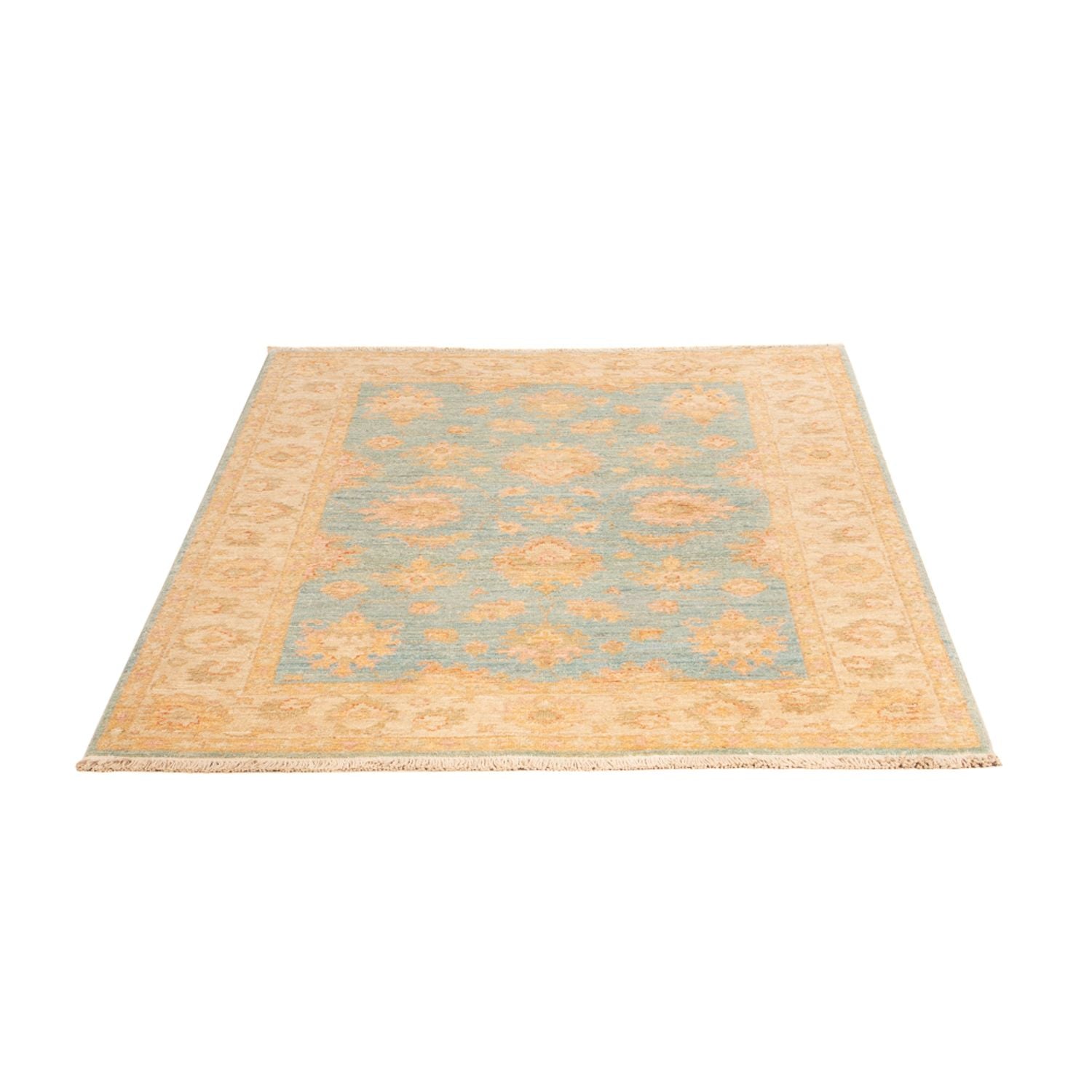 Alfombra Ziegler - 145 x 99 cm - azul claro