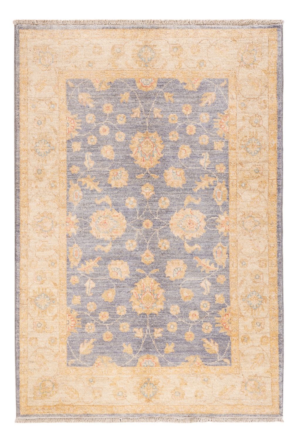 Alfombra Ziegler - 149 x 100 cm - azul petróleo