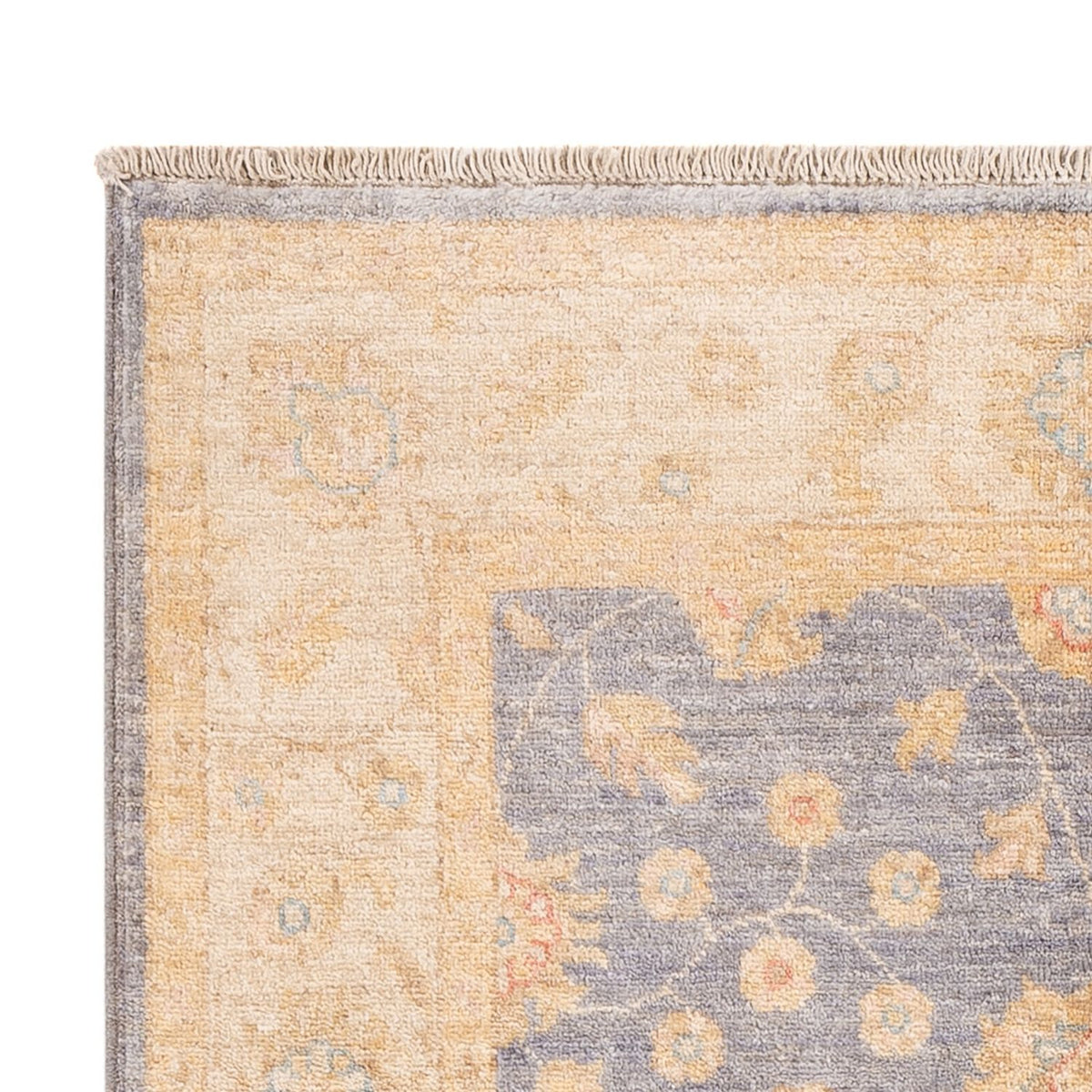 Alfombra Ziegler - 149 x 100 cm - azul petróleo