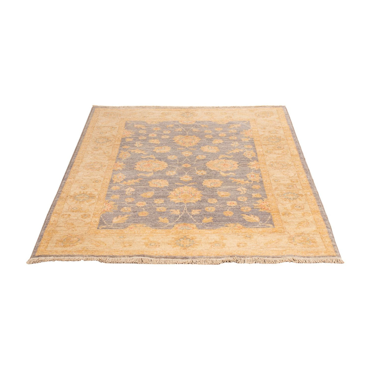 Alfombra Ziegler - 149 x 100 cm - azul petróleo