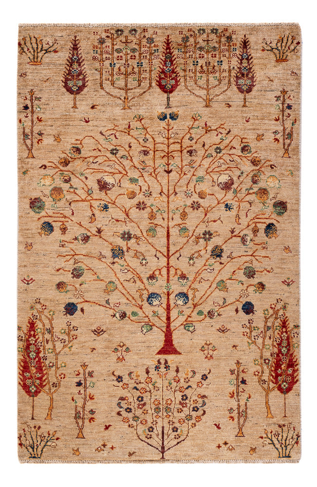 Alfombra Ziegler - Ariana - 160 x 105 cm - beige oscuro