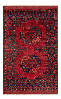 Alfombra afgana - 150 x 100 cm - rojo