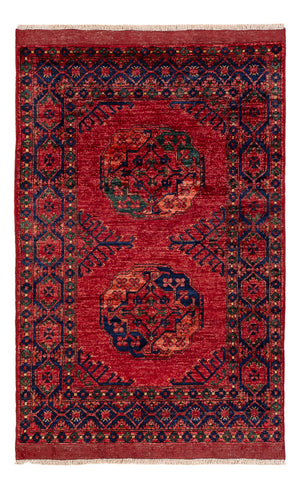 Alfombra afgana - 150 x 100 cm - rojo