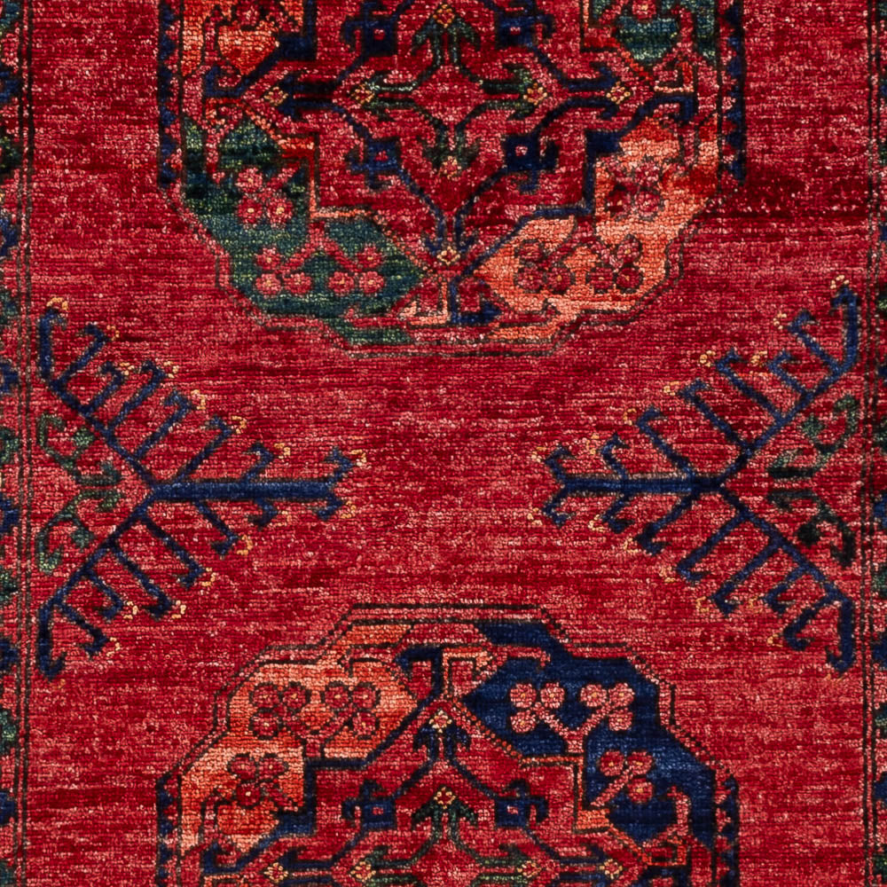 Alfombra afgana - 150 x 100 cm - rojo