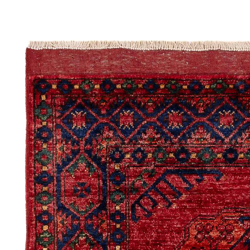 Alfombra afgana - 150 x 100 cm - rojo