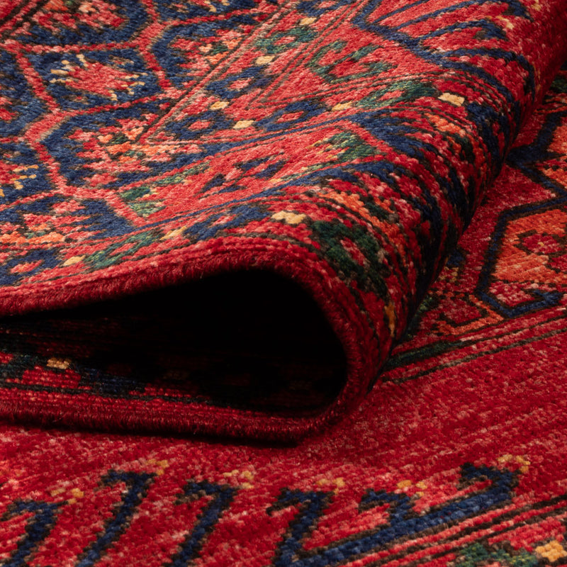 Alfombra afgana - 150 x 100 cm - rojo